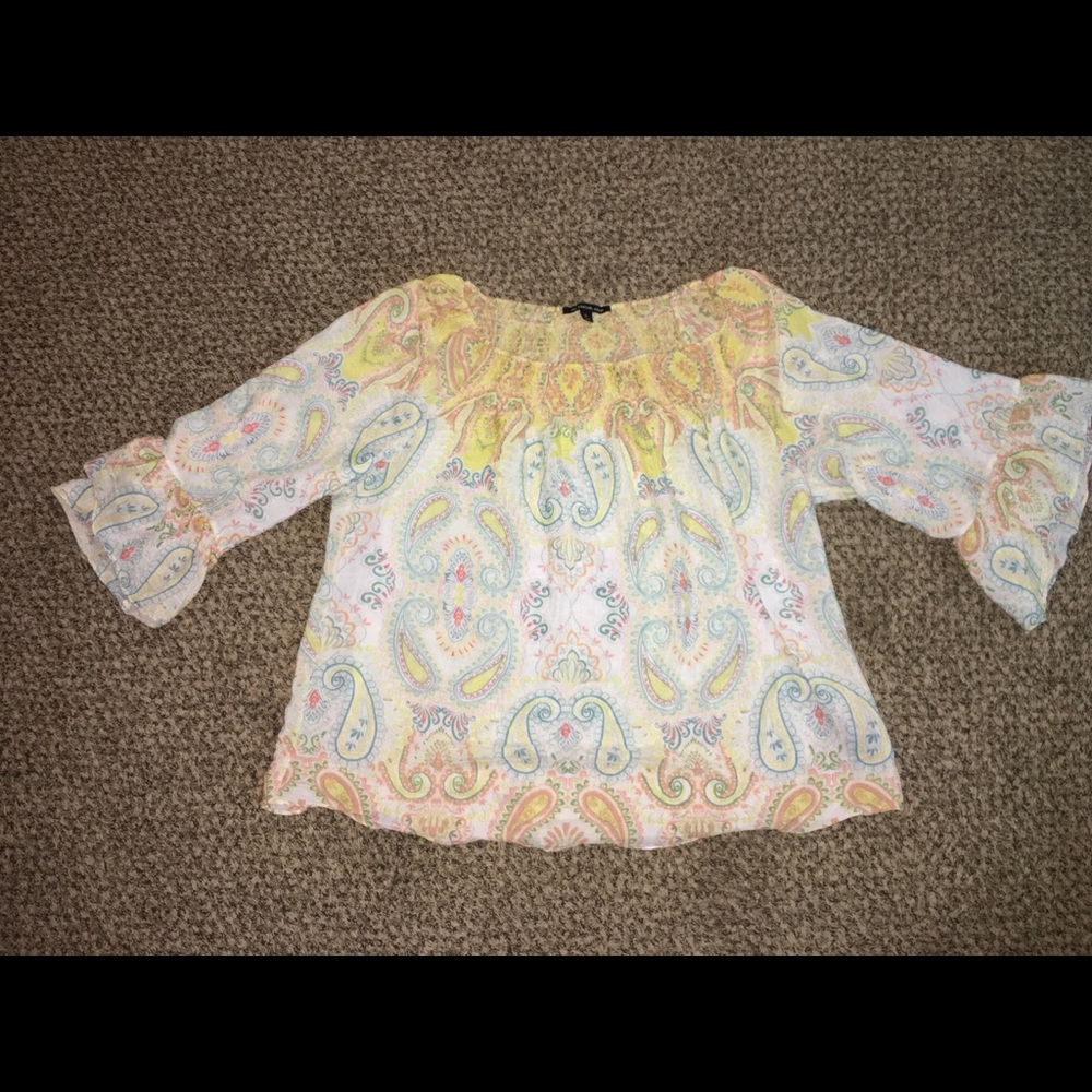 Peasant style top